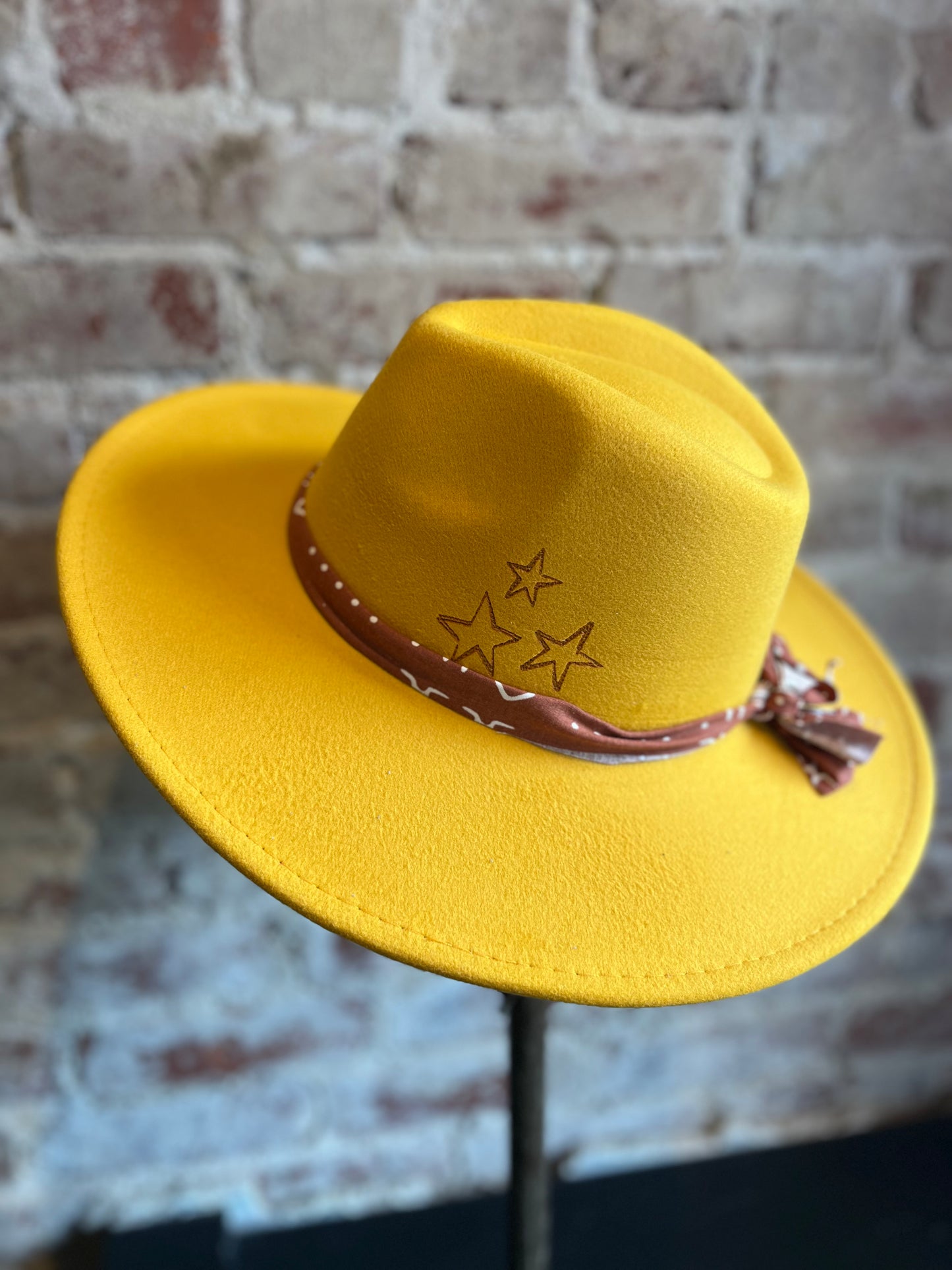 Burnt Star Rancher Hat- Yellow