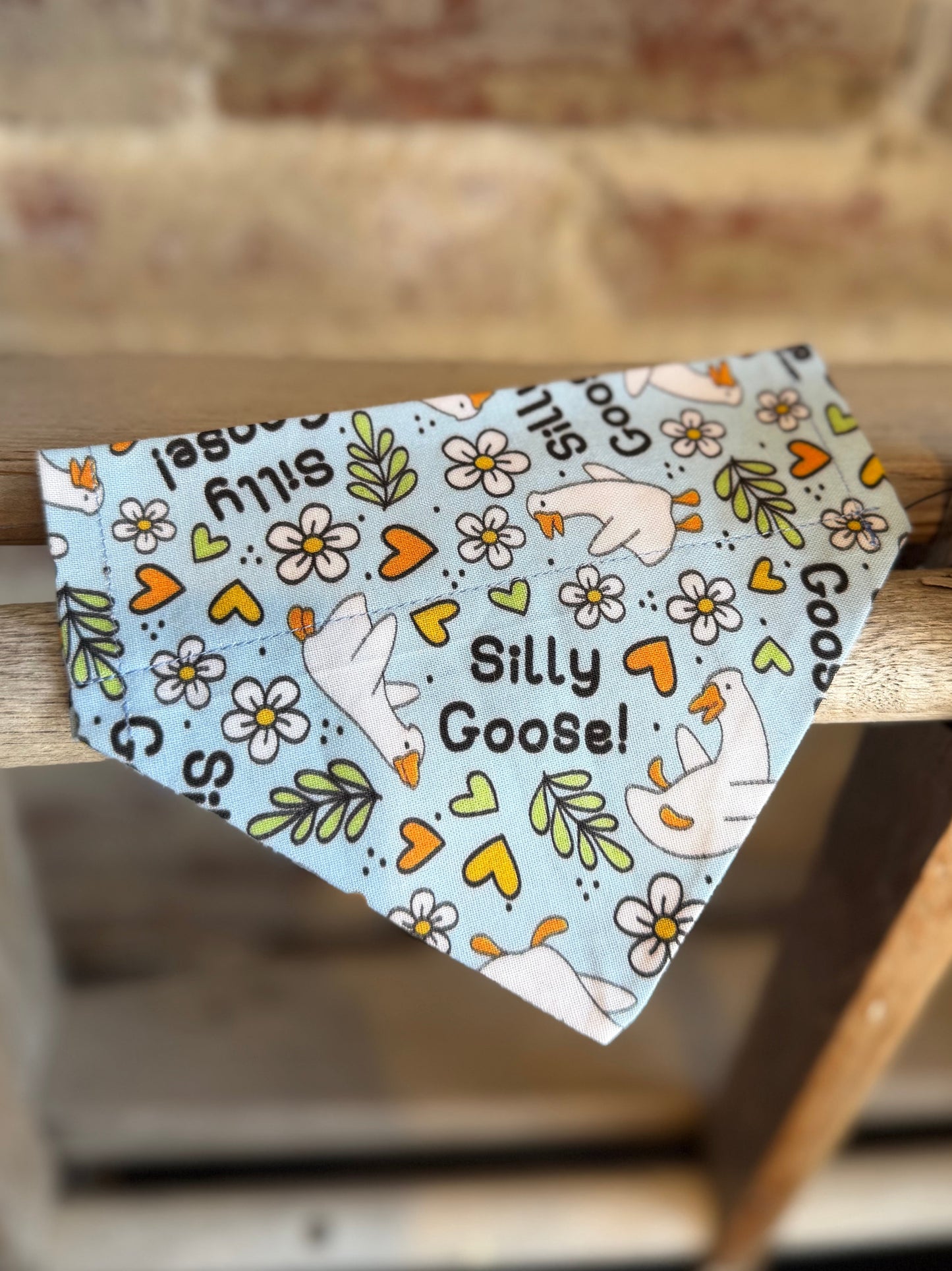 Silly Goose Pet Collar Bandana