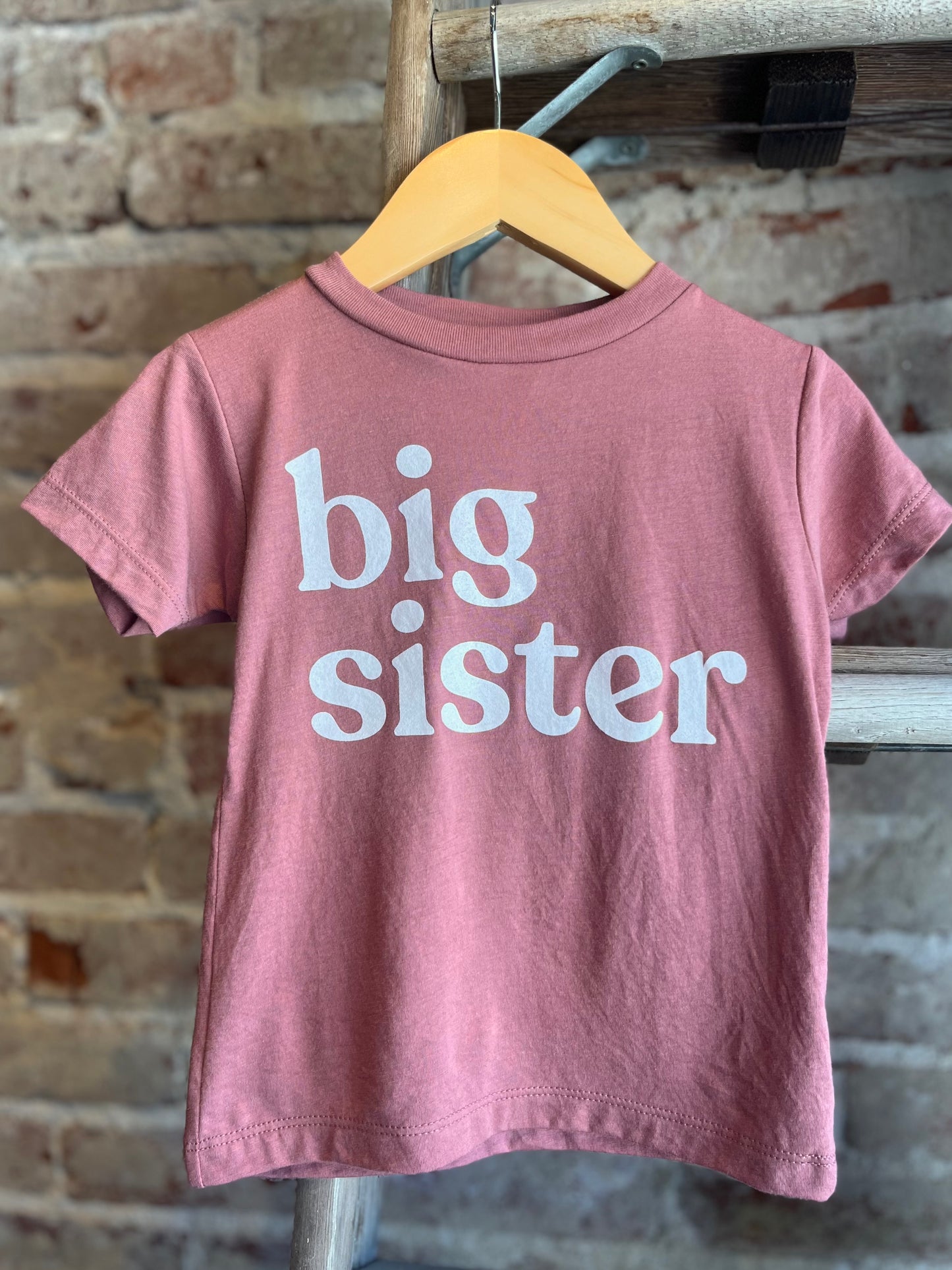 Big Sister Tee- Toddler + Youth