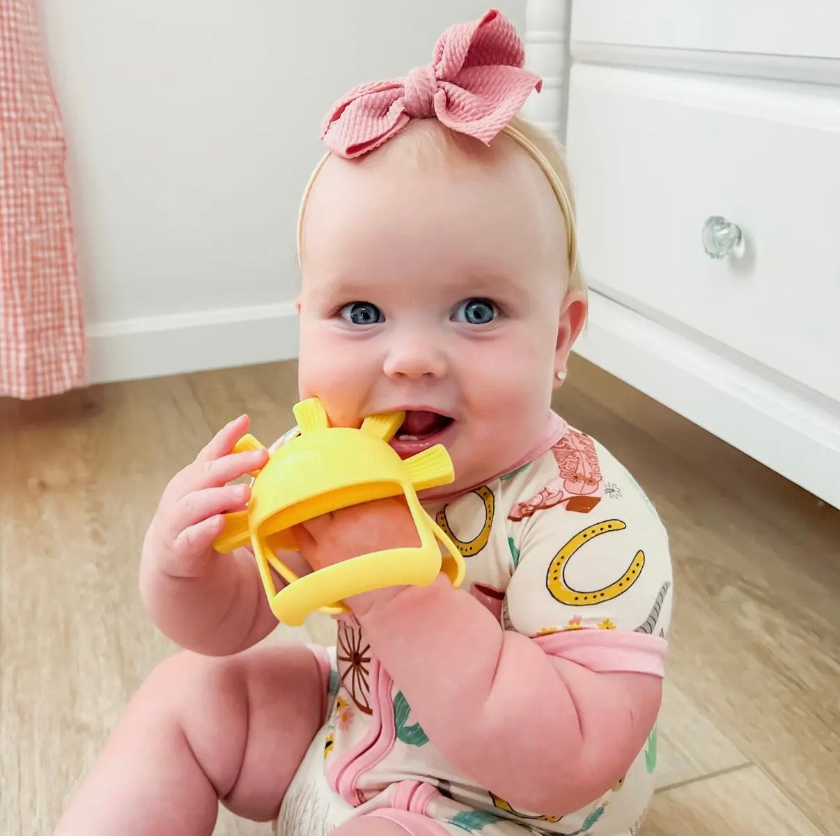 Shine Bright Teething Mitt - Yellow