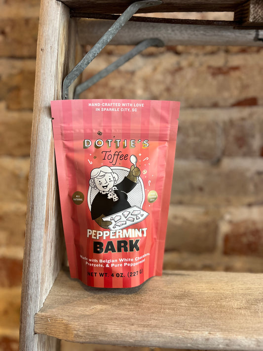 Dottie’s White Chocolate Peppermint Bark