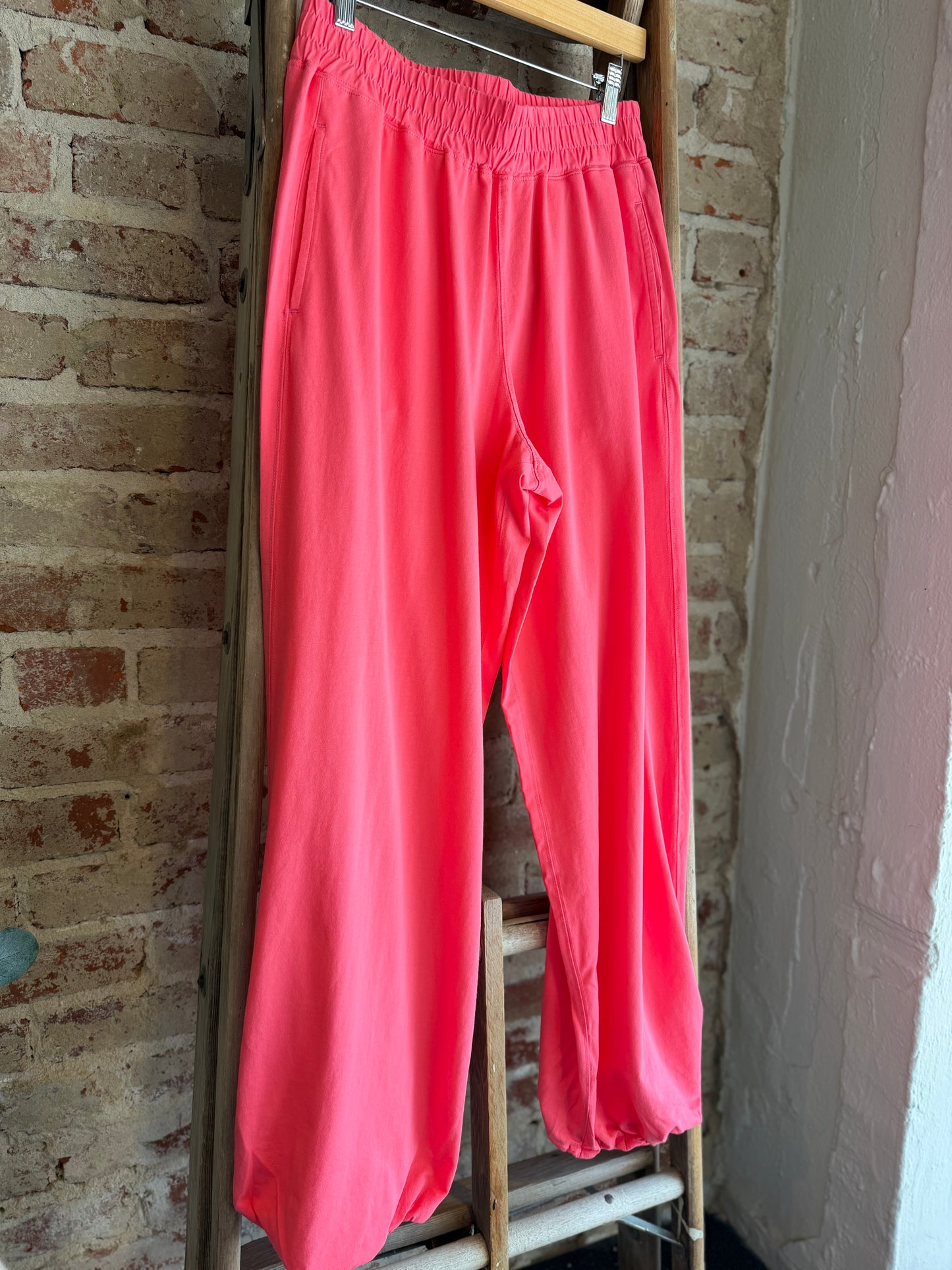 Cotton/Lycra SET - Flamingo Pink