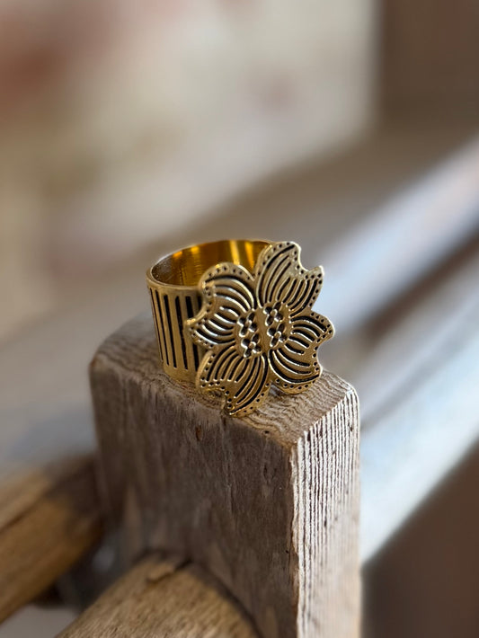 Amy Brass Bandana Slide