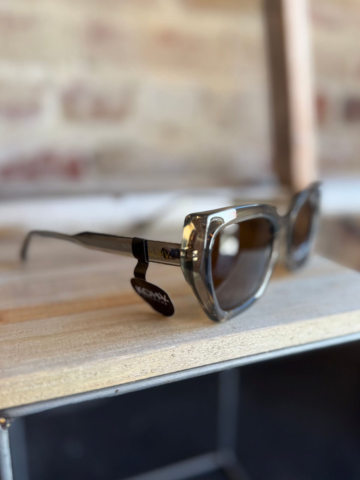 Nova Crystal Taupe Sunglasses