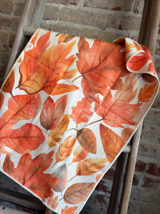 Autumn Double-Sided Hand Towel