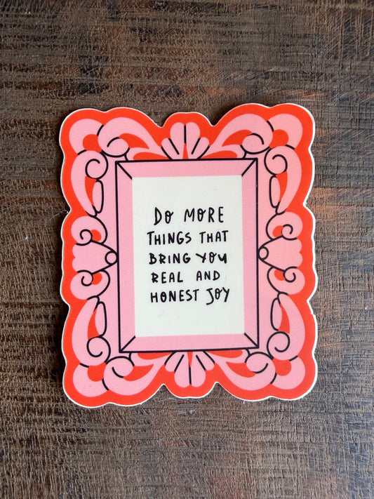 Do More Things Sticker