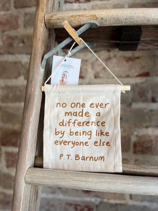 No One Ever Hang Banner