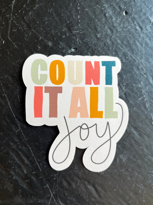 Count it All Joy Sticker