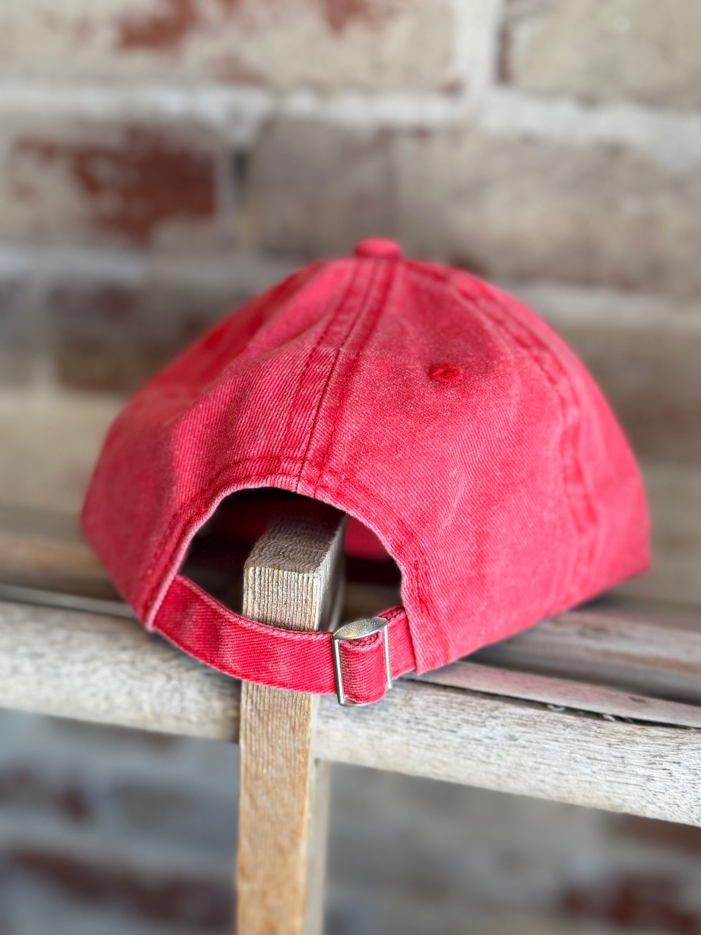 USA Baseball Hat - Red