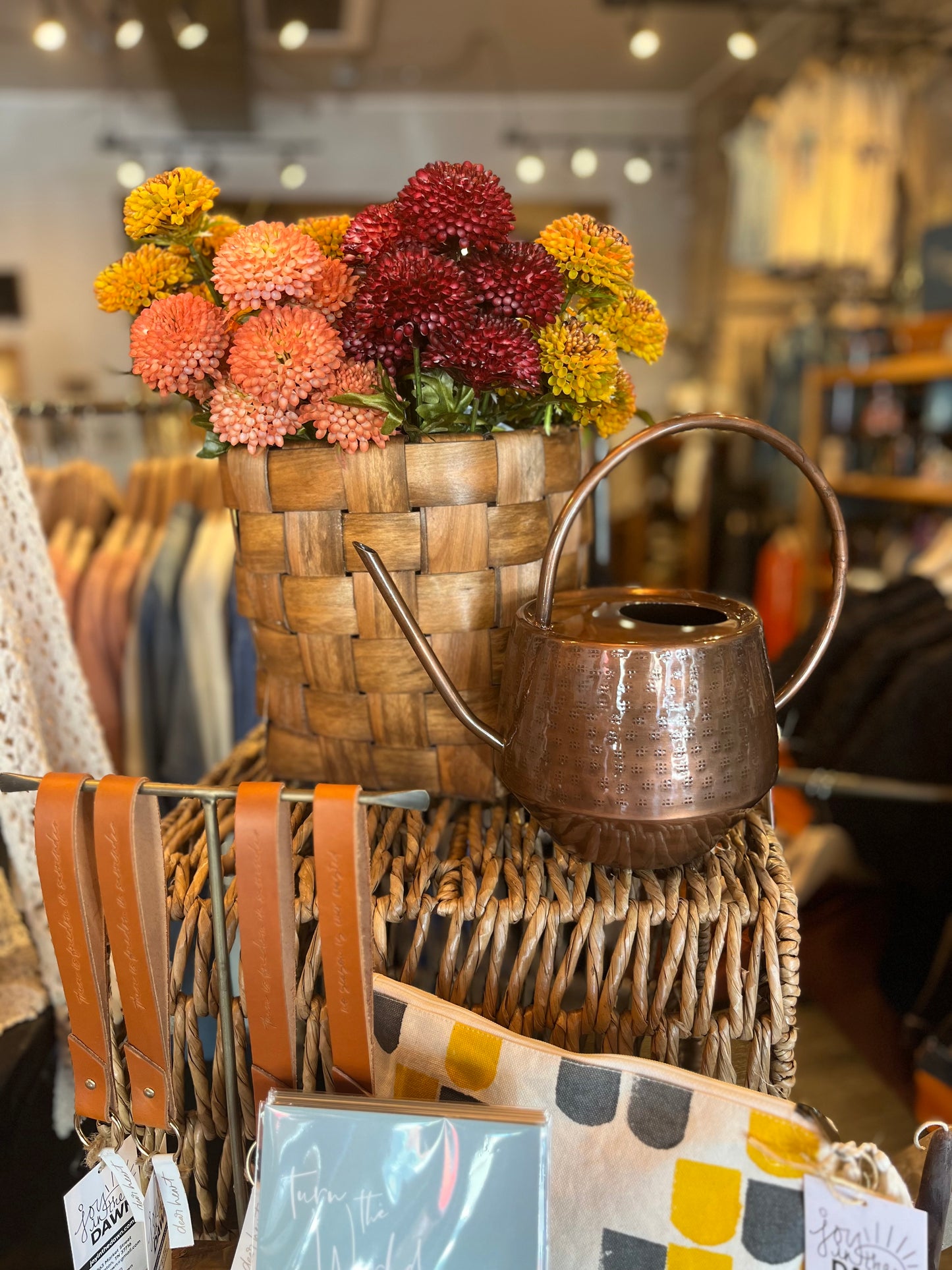 Antiqued Copper Watering Can