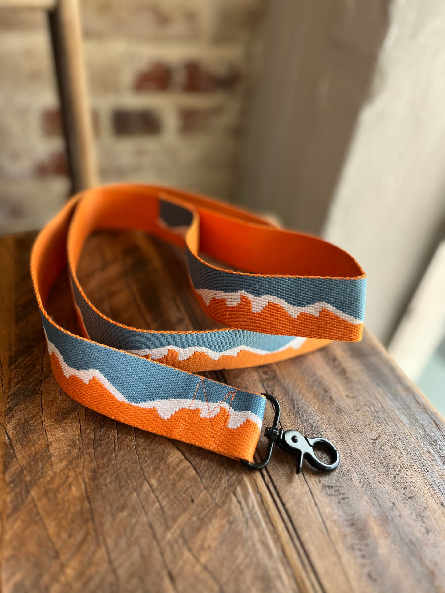 TN Mountain Leash - Orange/White