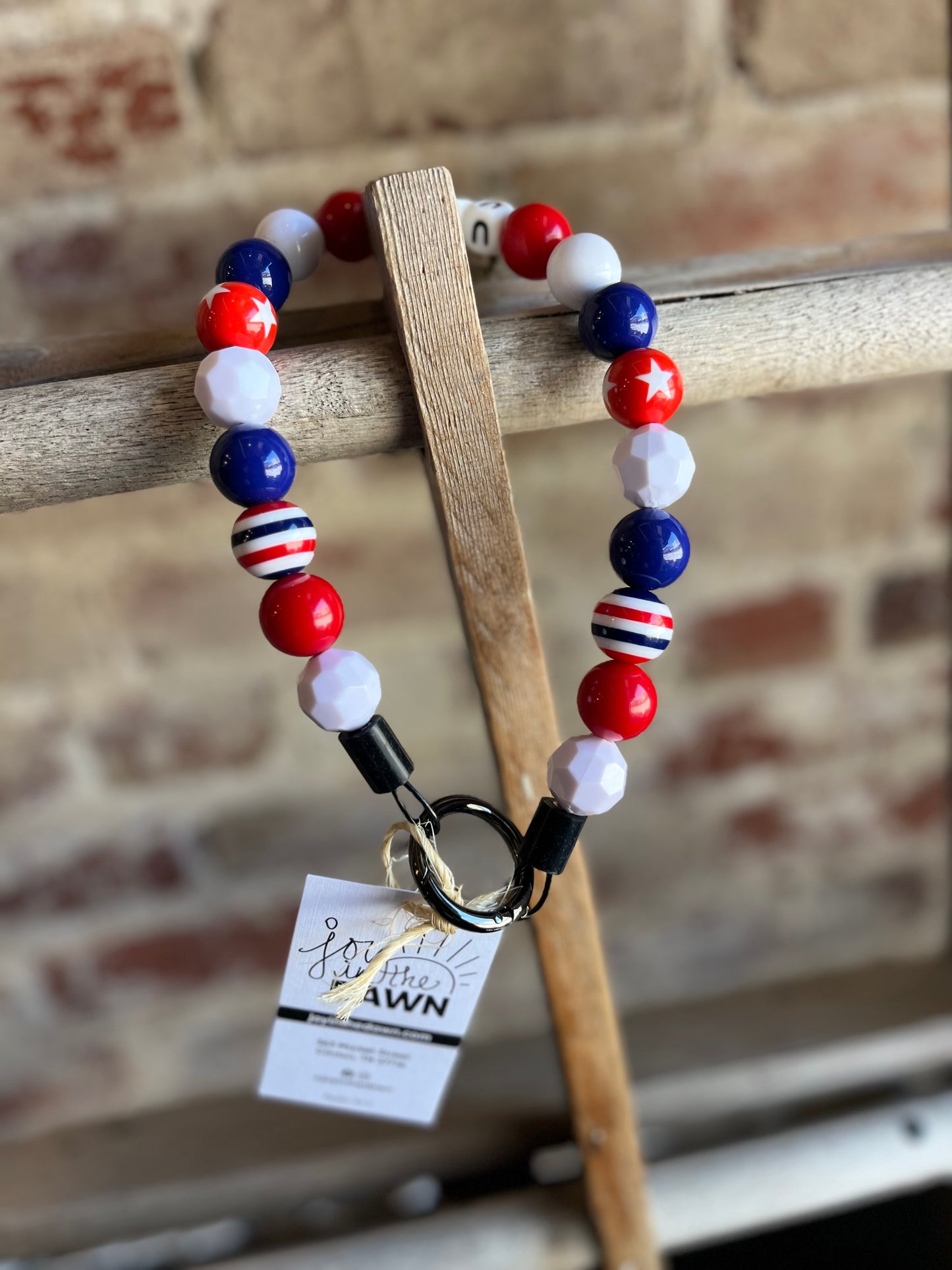 USA Pet Necklace - Red/White/Blue