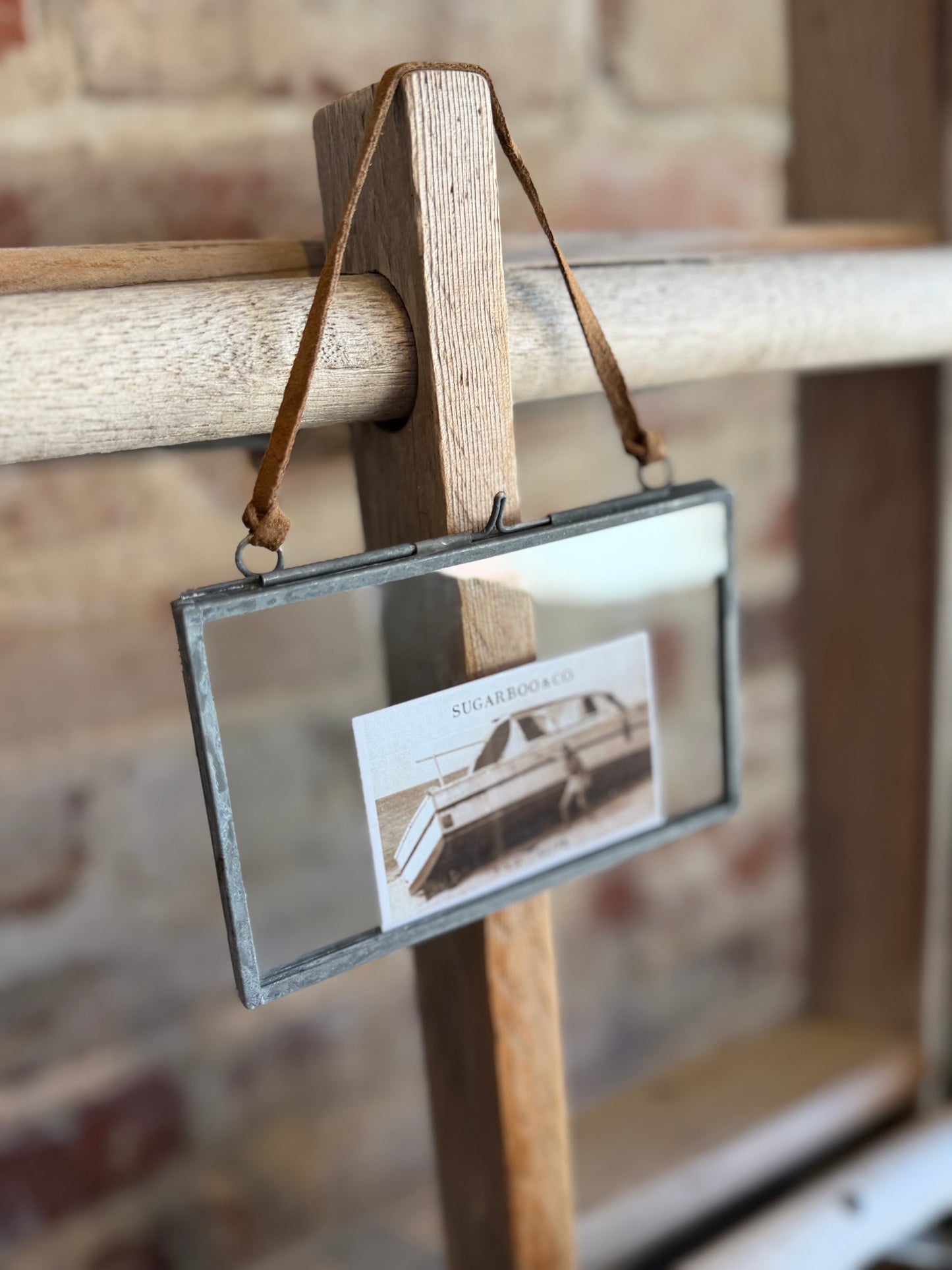 Horizontal Hanging Zinc Frame - 3x5"