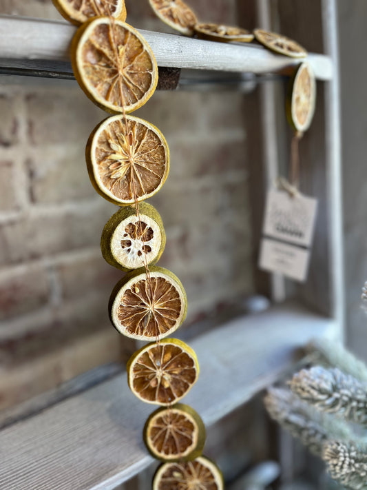 Dried Orange Slice Garland