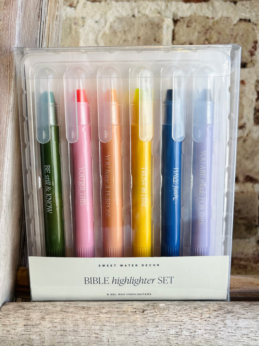 Wax Bible Highlighters - Set of 5