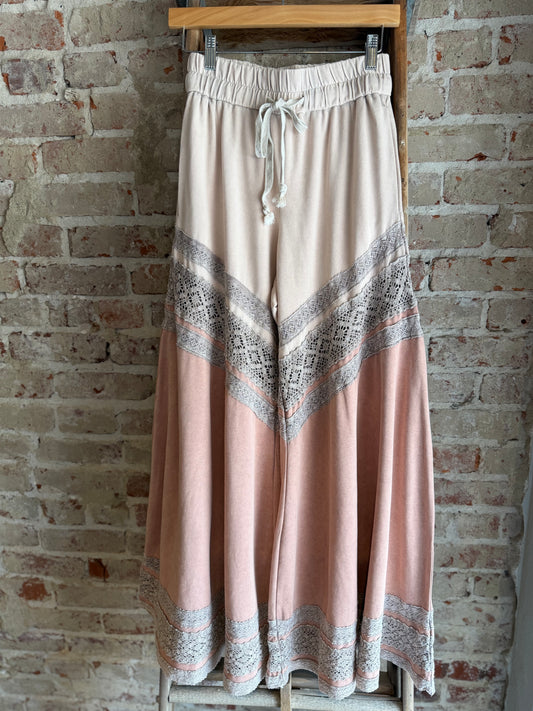 Pink Vibes Wide Leg Pants