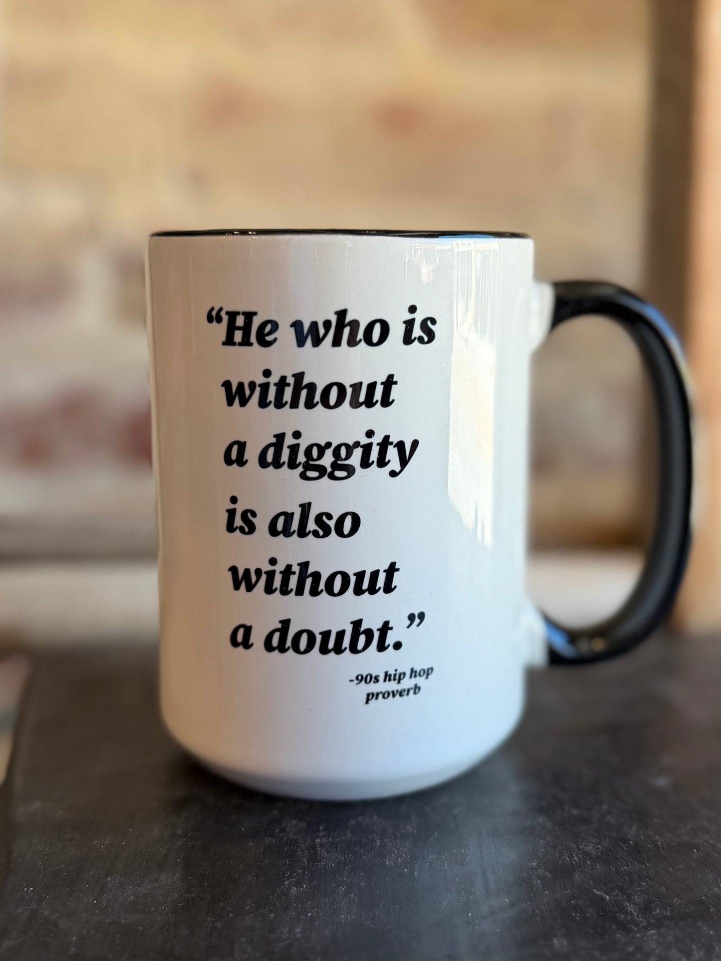 90's Hip Hop Proverb Mug