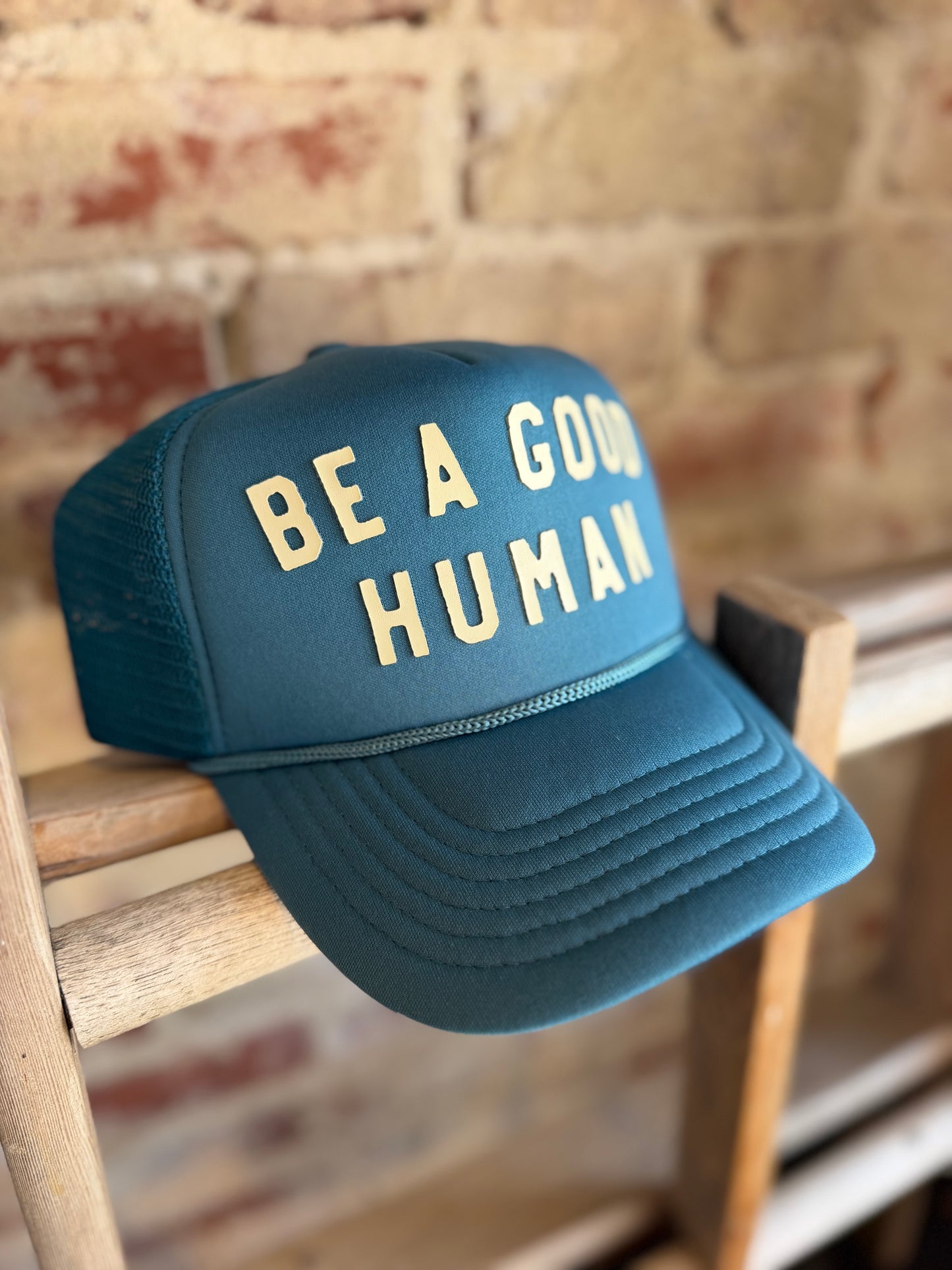 Be A Good Human Trucker Hat