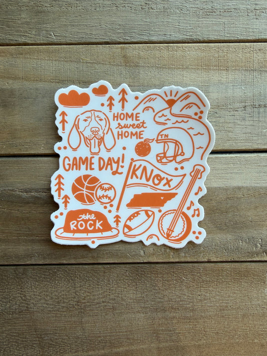 Sports Ball TN Sticker