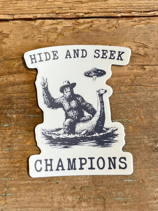 Hide and Seek Champions Sticker