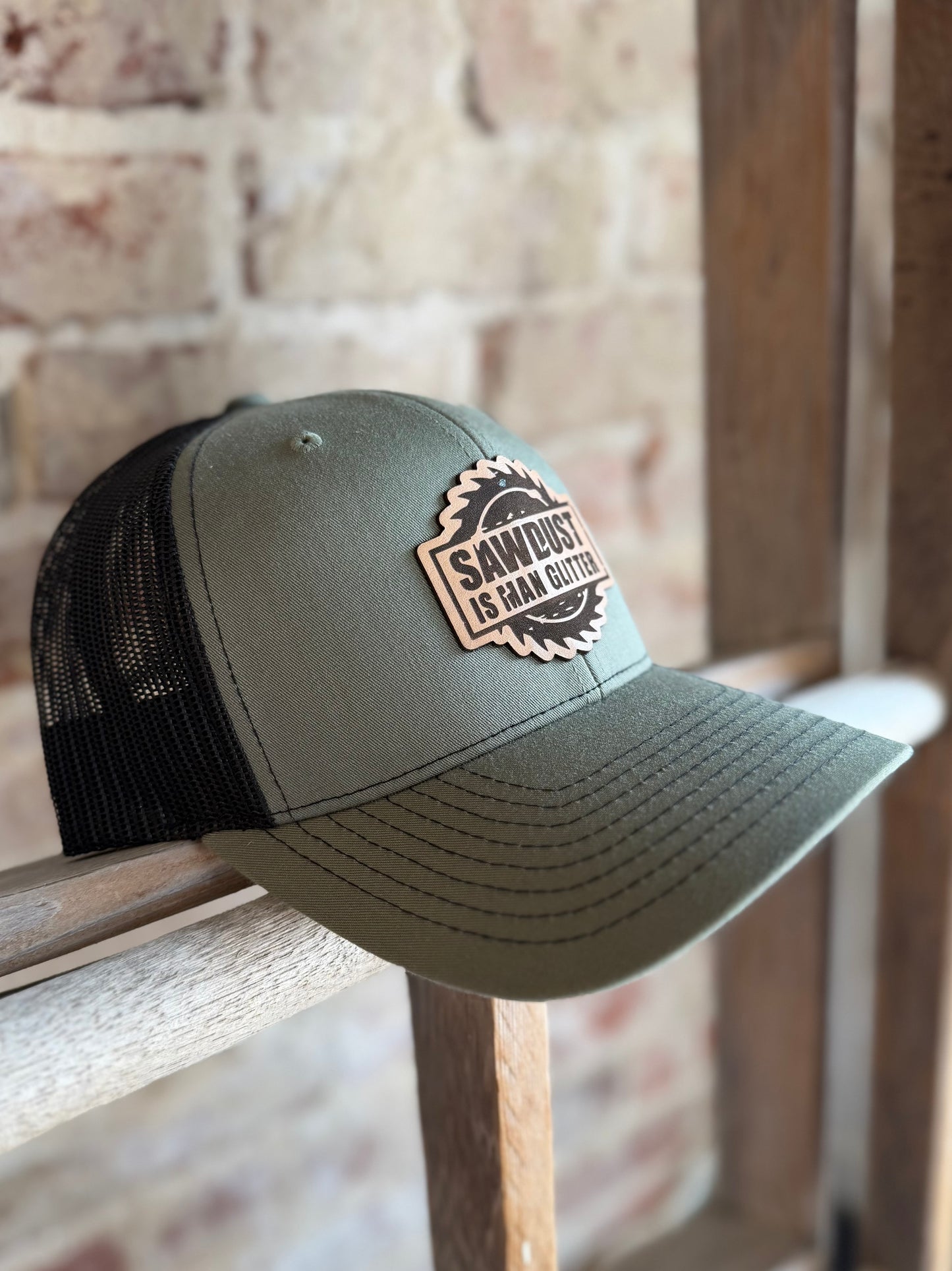 Sawdust Hat - Green/Black