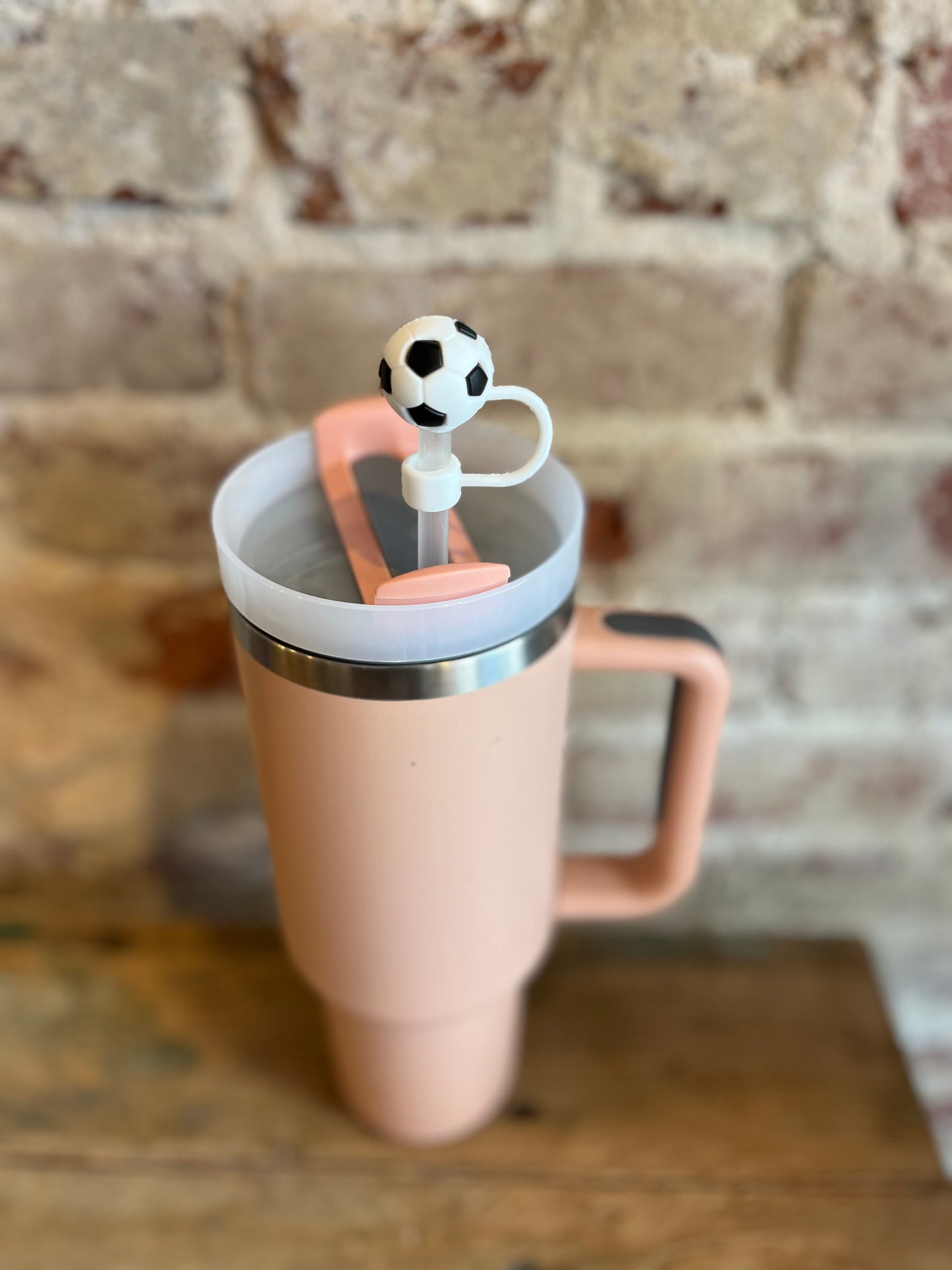 Soccer Ball Straw Cover