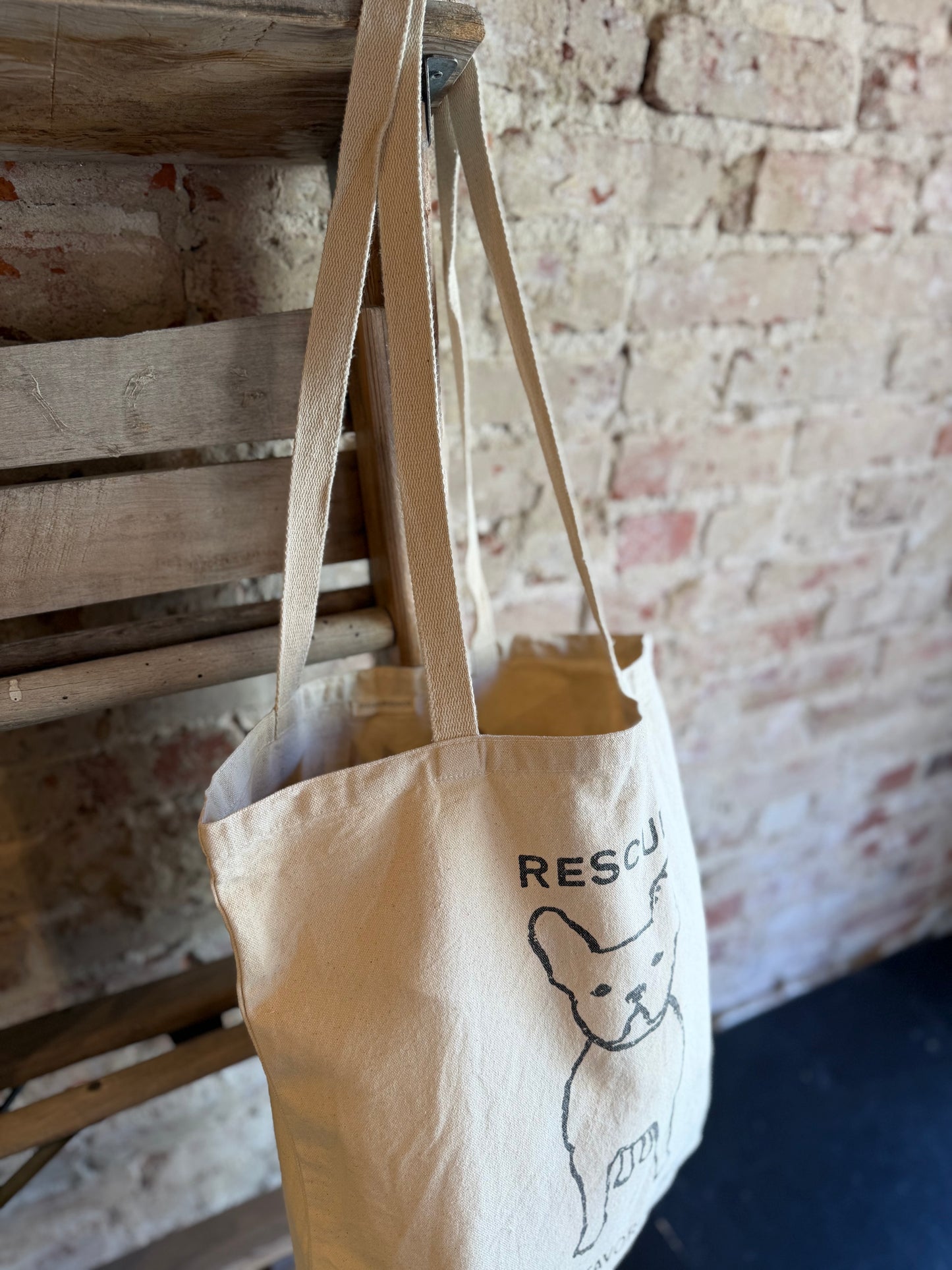 Rescue is My Favorite Breed Canvas Tote