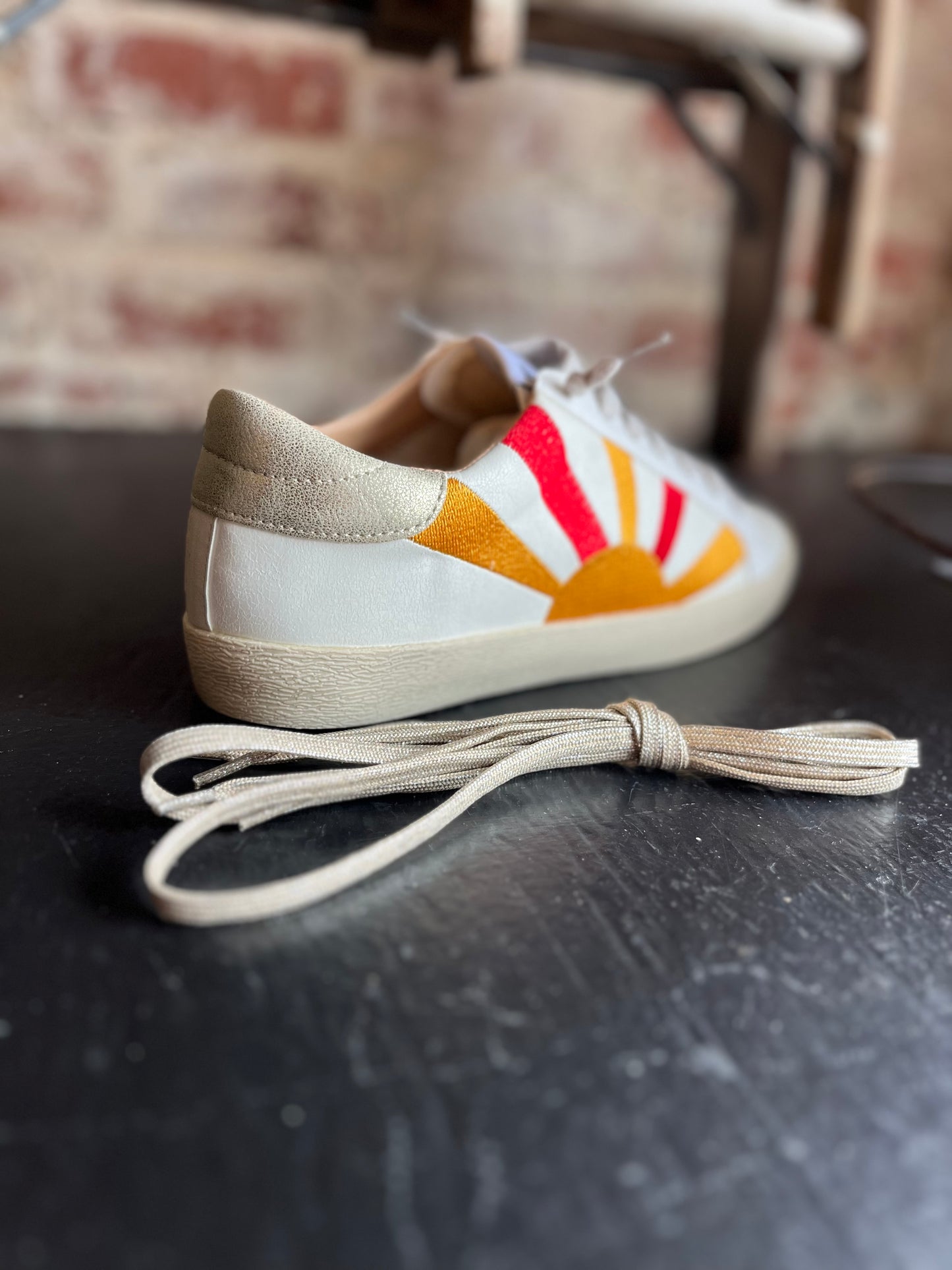 Sunny Embroidered Sneakers