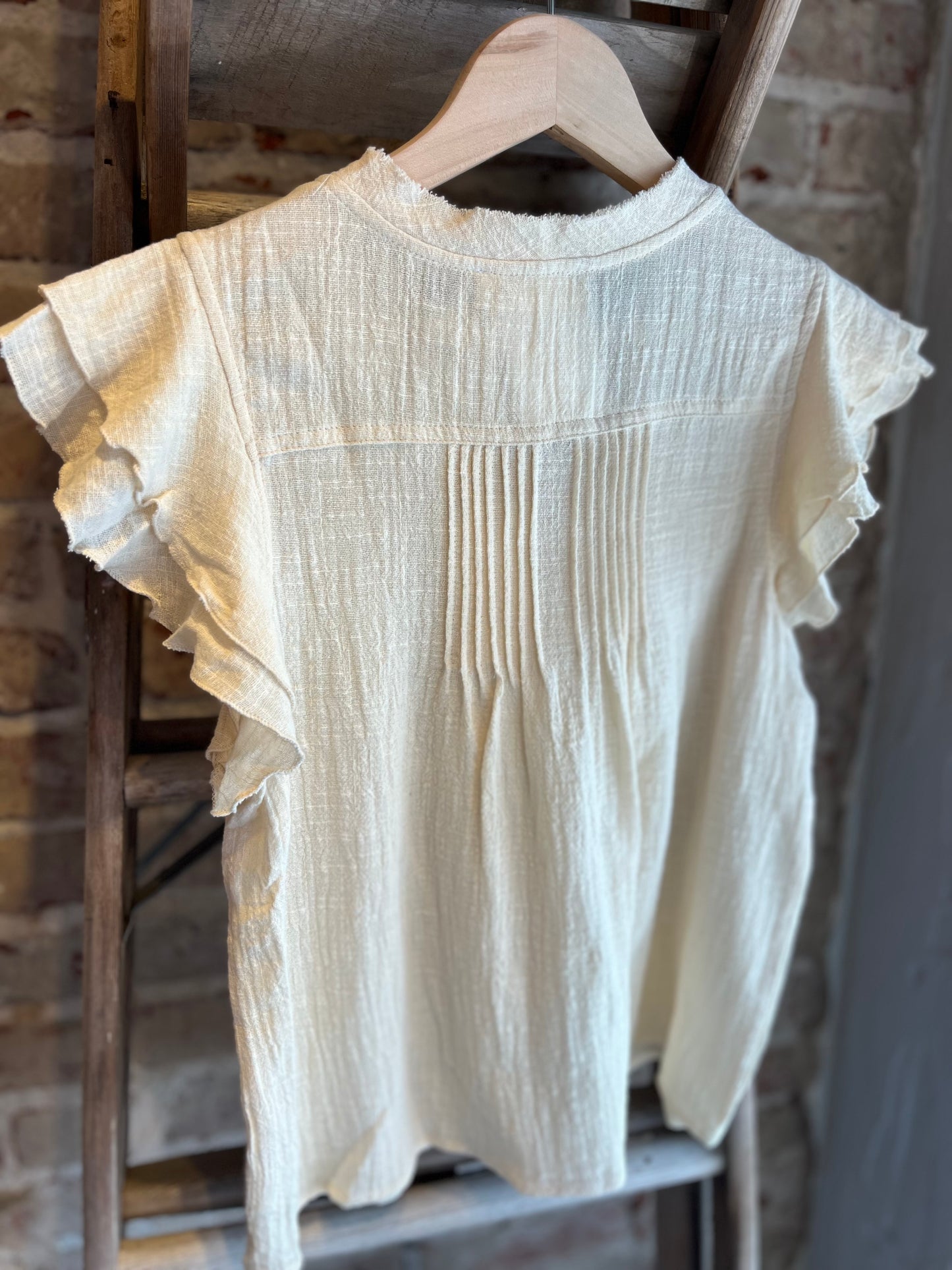 Woven Cotton Blouse