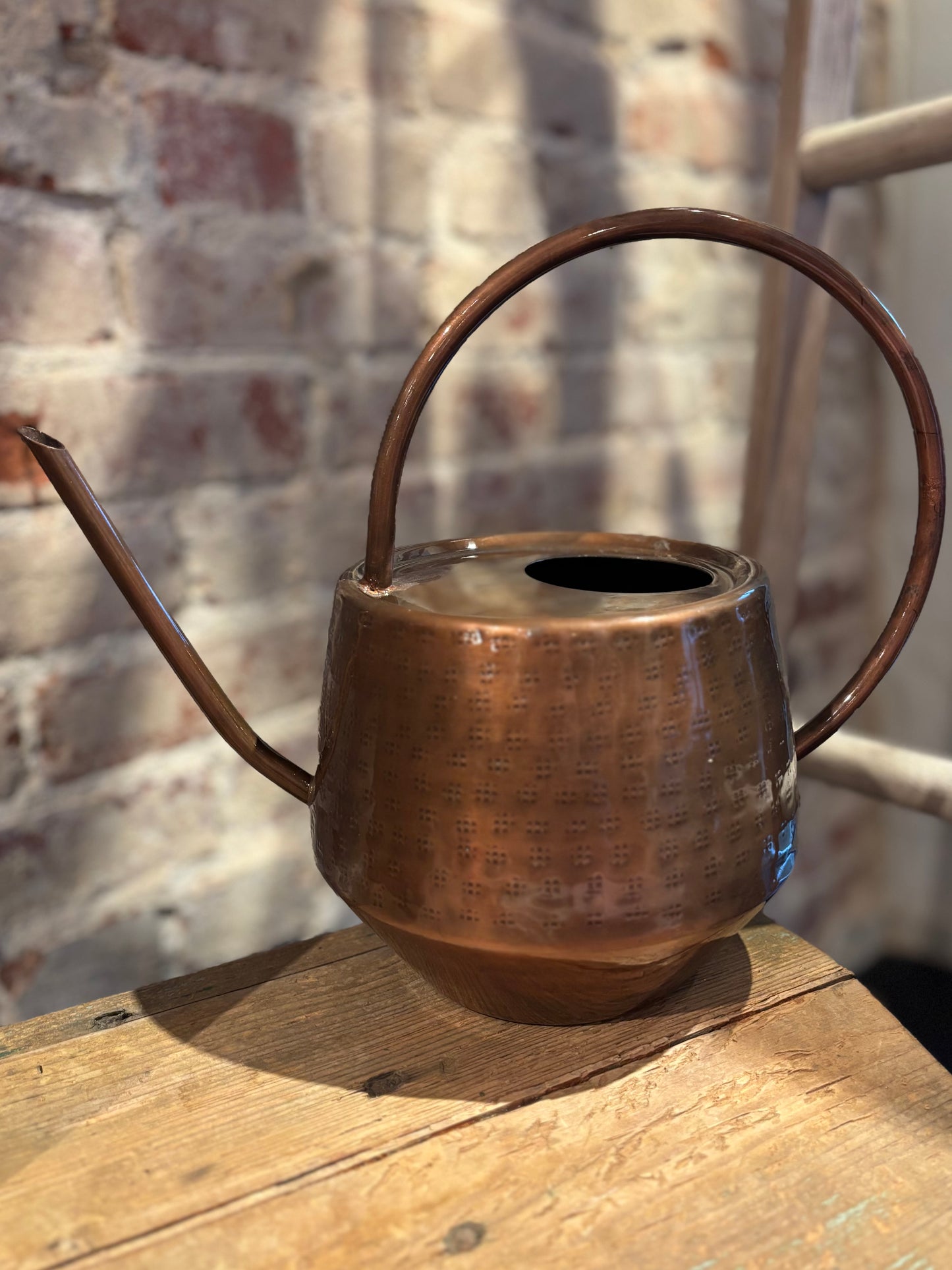 Antiqued Copper Watering Can