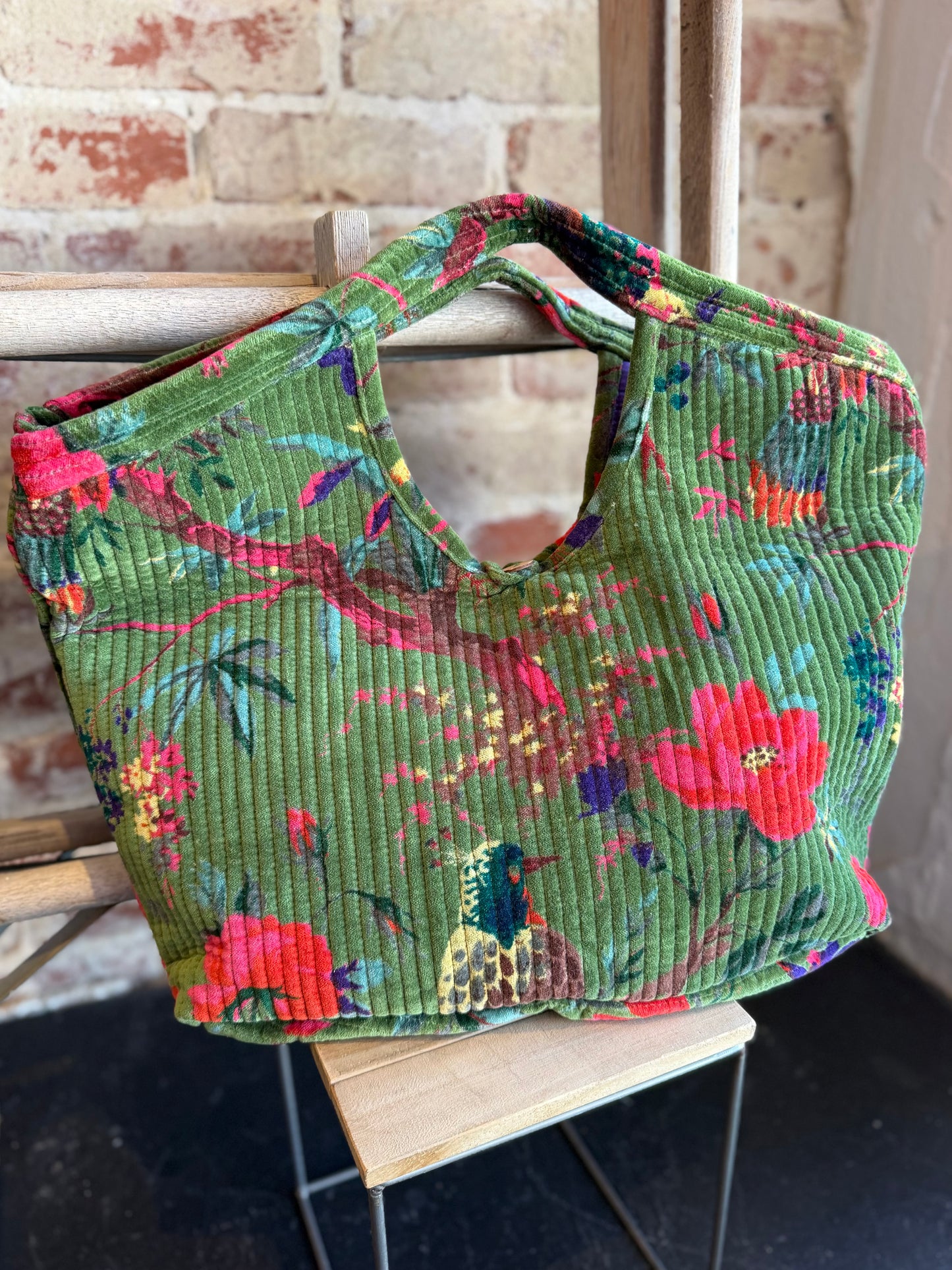 Velvet Luna Bag- Green