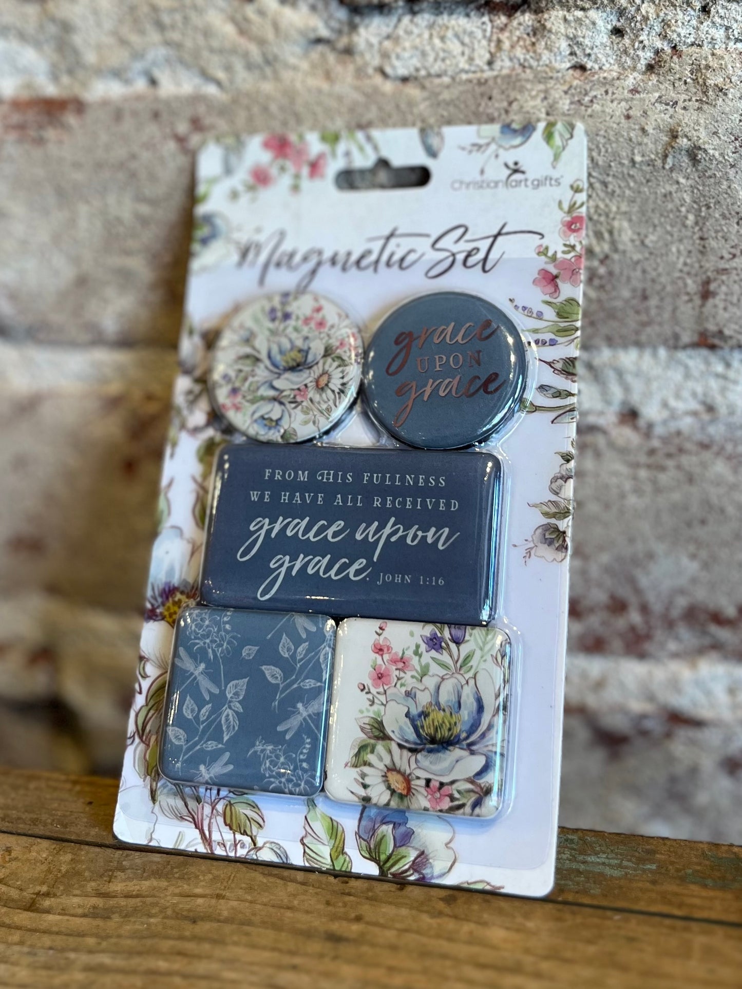 Grace Upon Grace Magnets- Set of 5