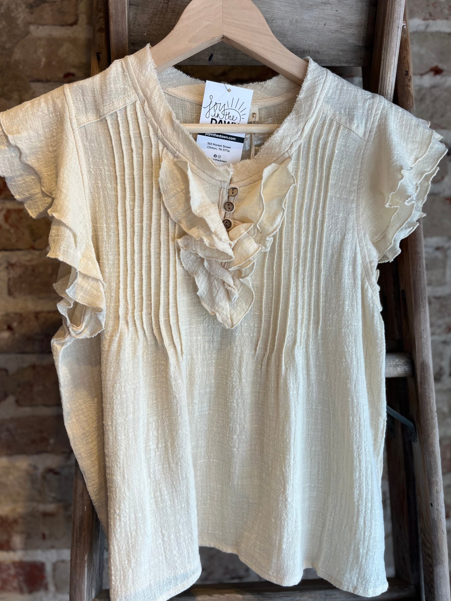 Woven Cotton Blouse