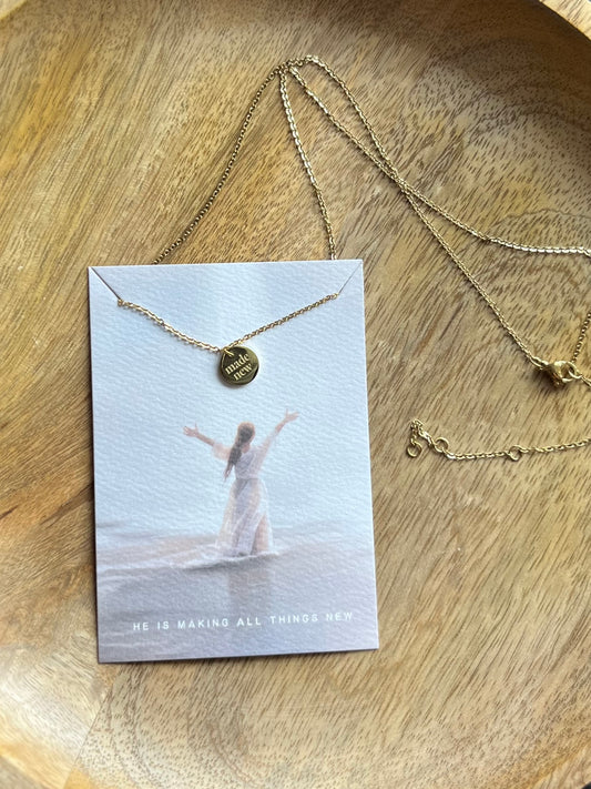 Made New Disc Necklace