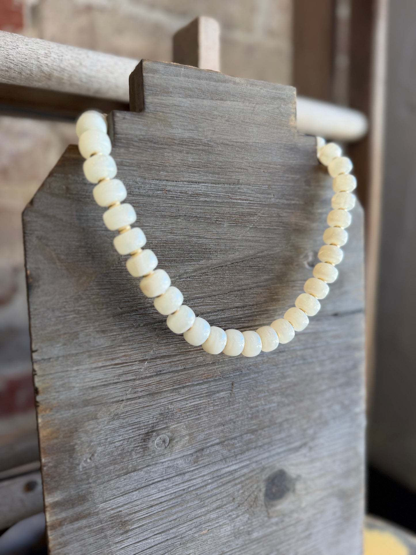 Glow Chunky Beaded Necklace