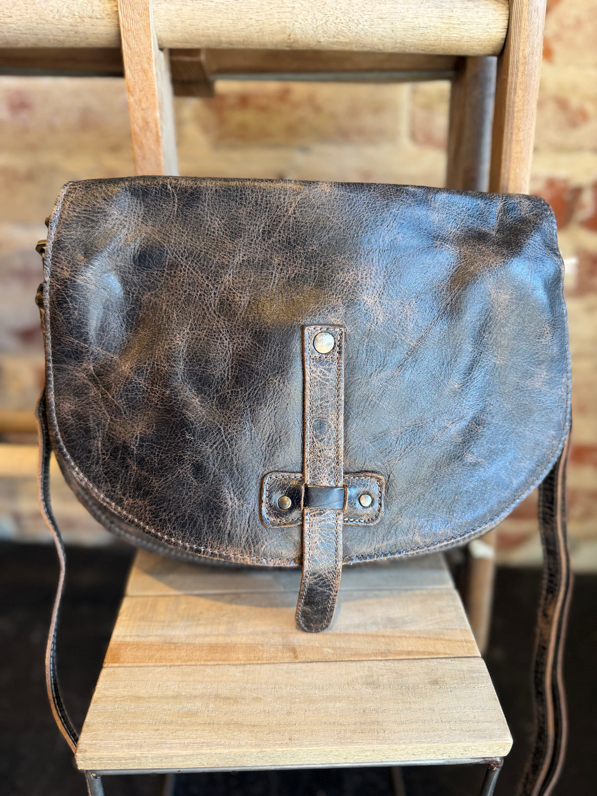Sequoia Leather Bag - Black Lux