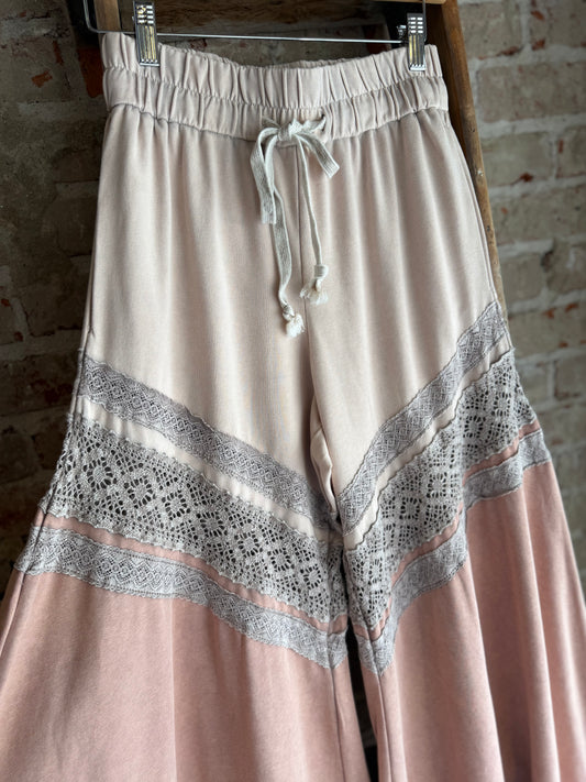 Pink Vibes Wide Leg Pants