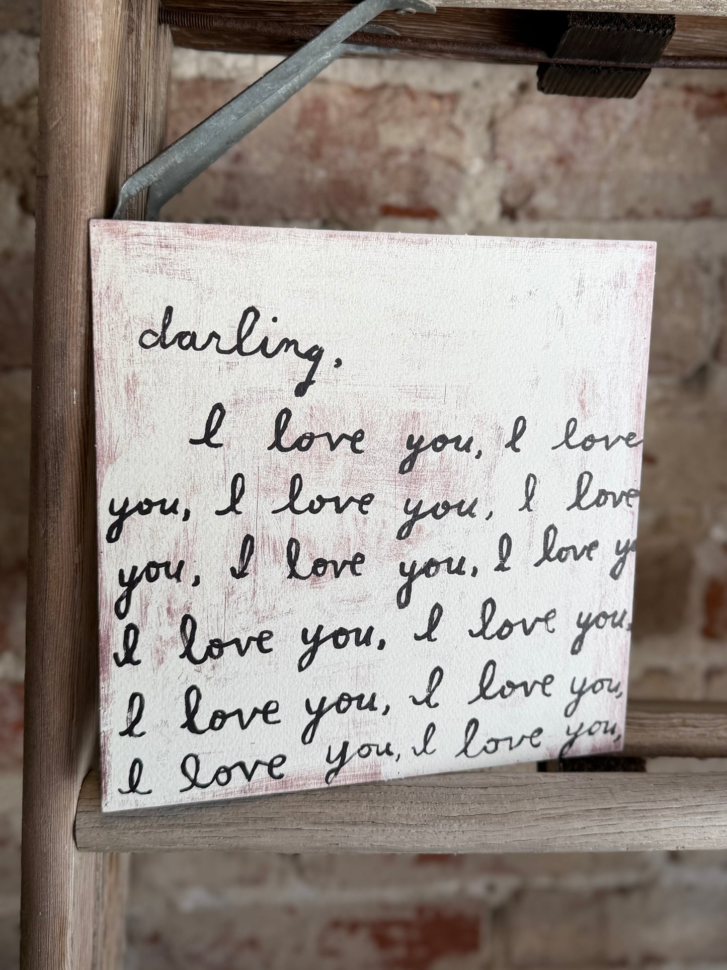 Darling, I Love You Print