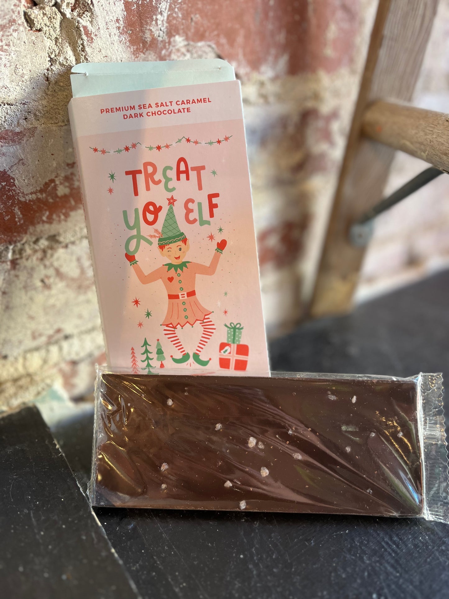 Treat Yo Elf Chocolate Greeting Card