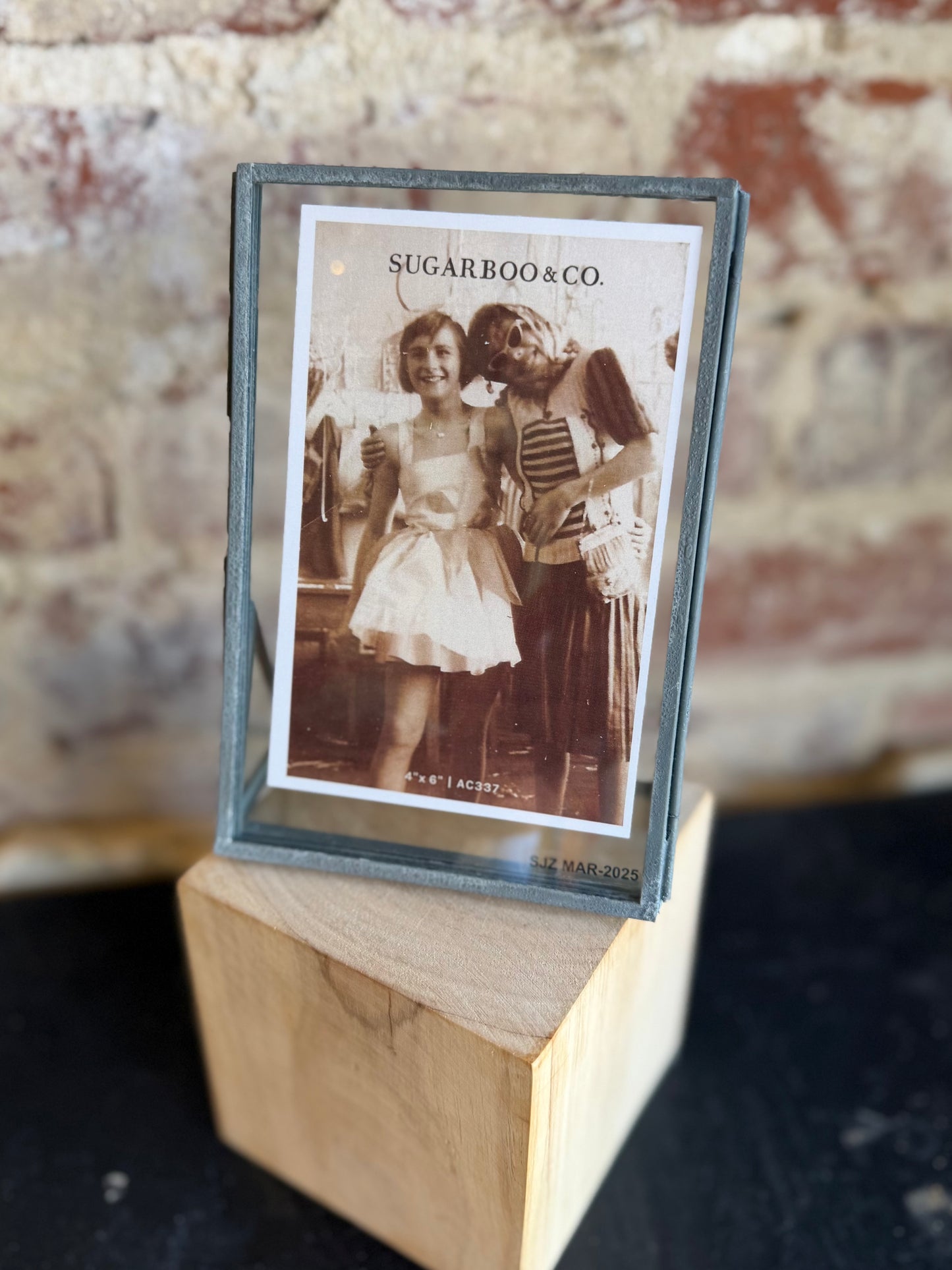 Vertical Zinc Standing Frame - 4x6