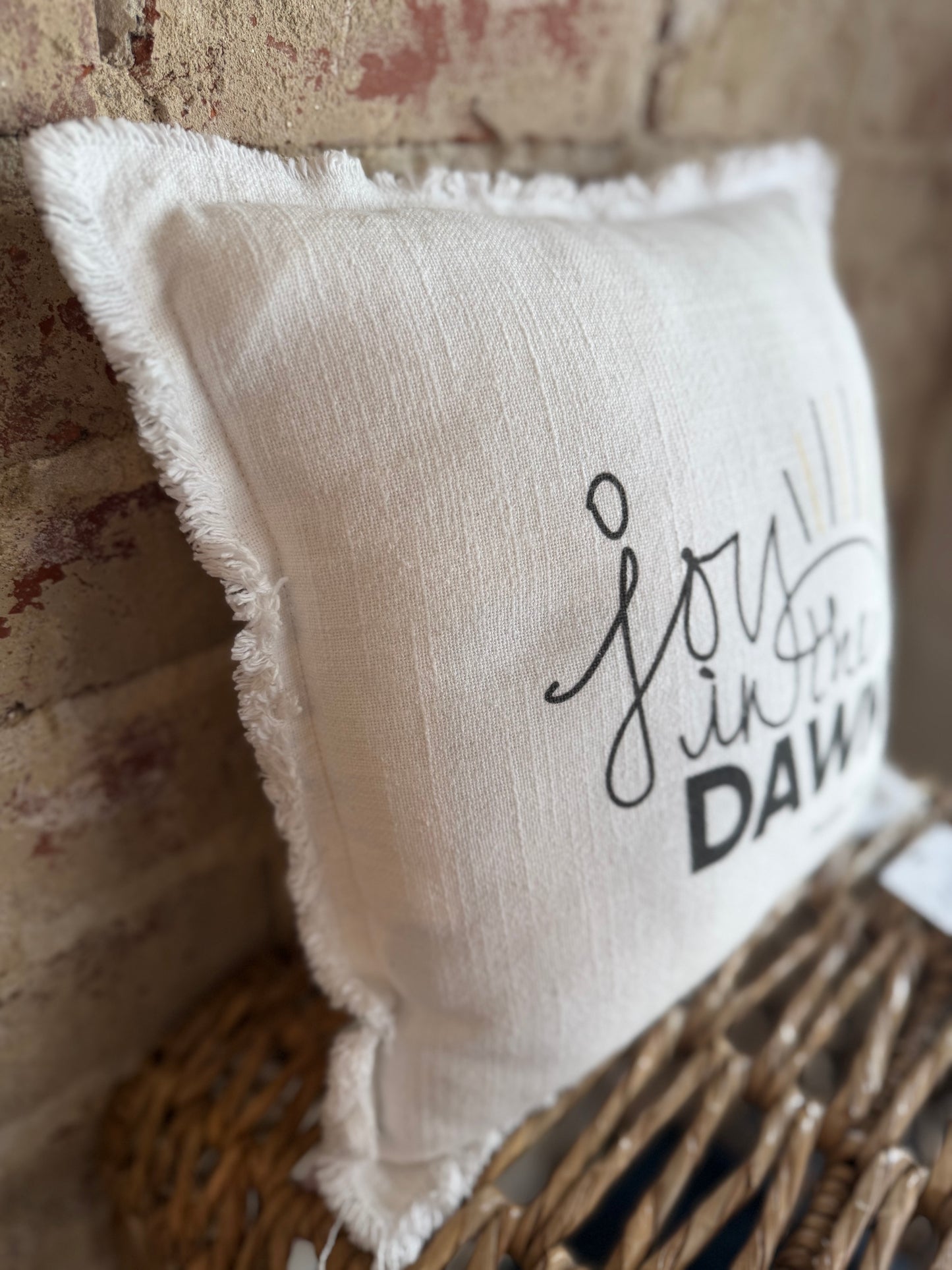 Joy in the Dawn Pillow