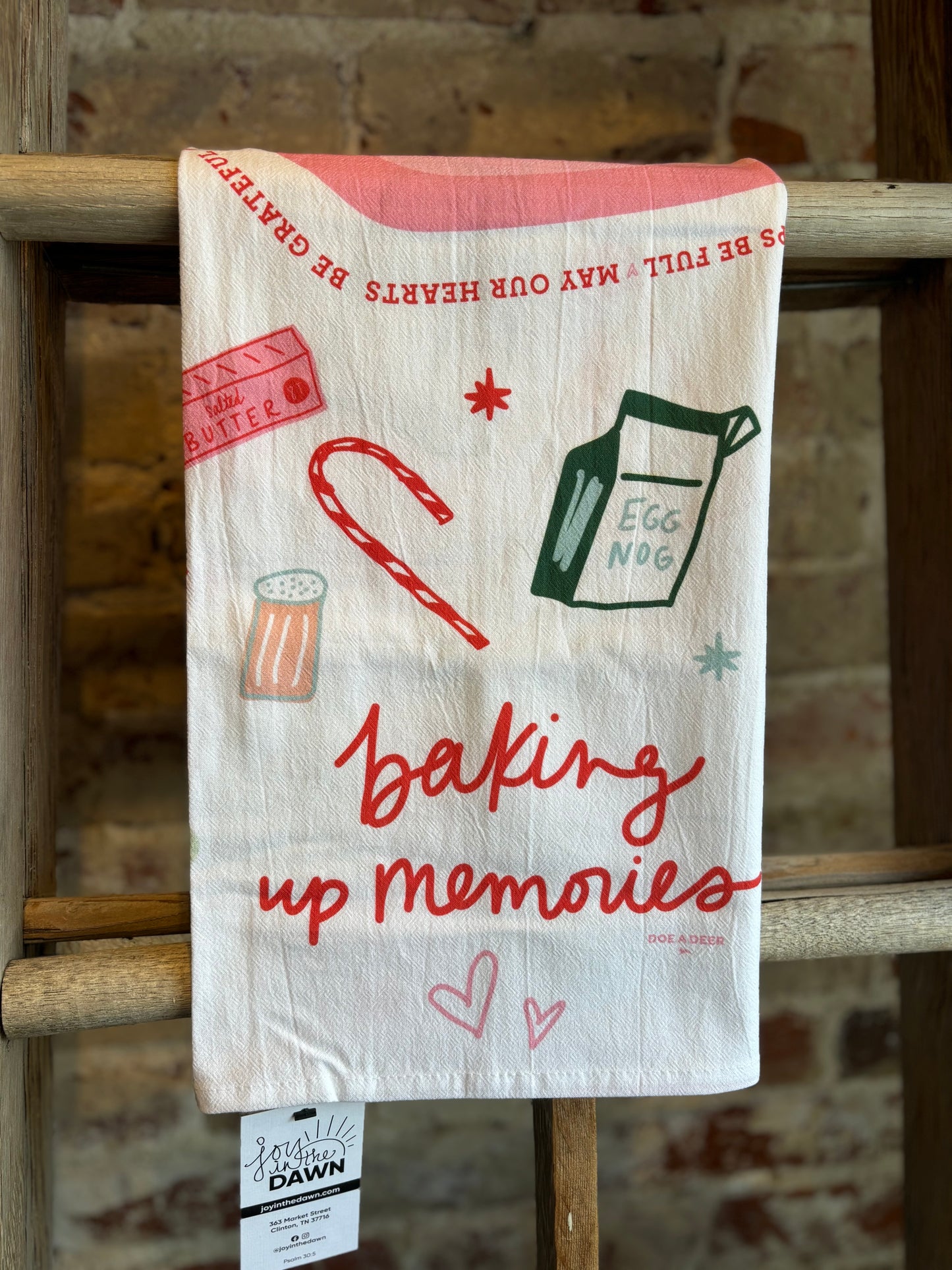 Baking Up Memories Sack Towel