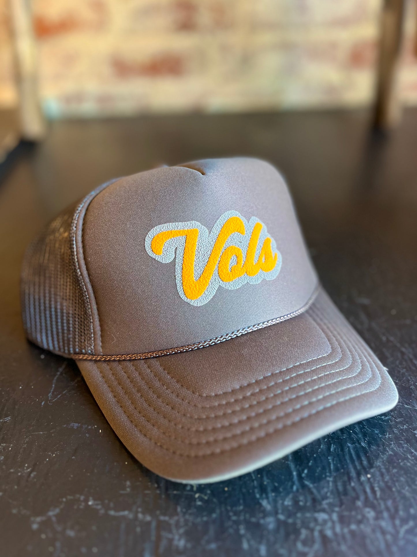 Vols Foam Trucker Hat- Charcoal