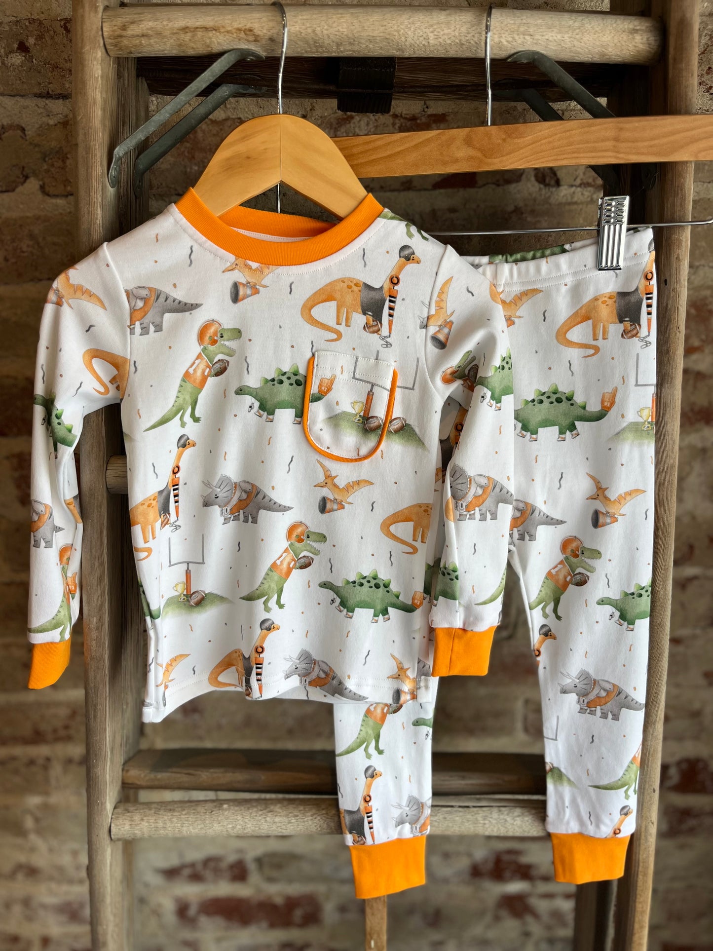 TN Dino Football PJ Set