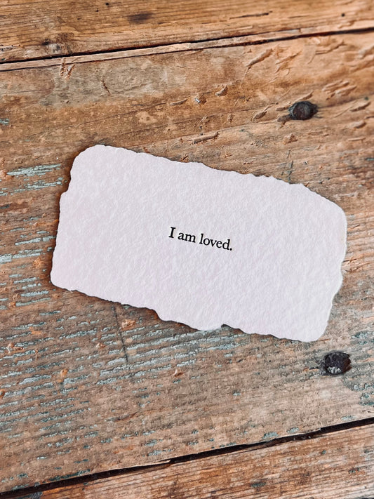 I Am Loved Card