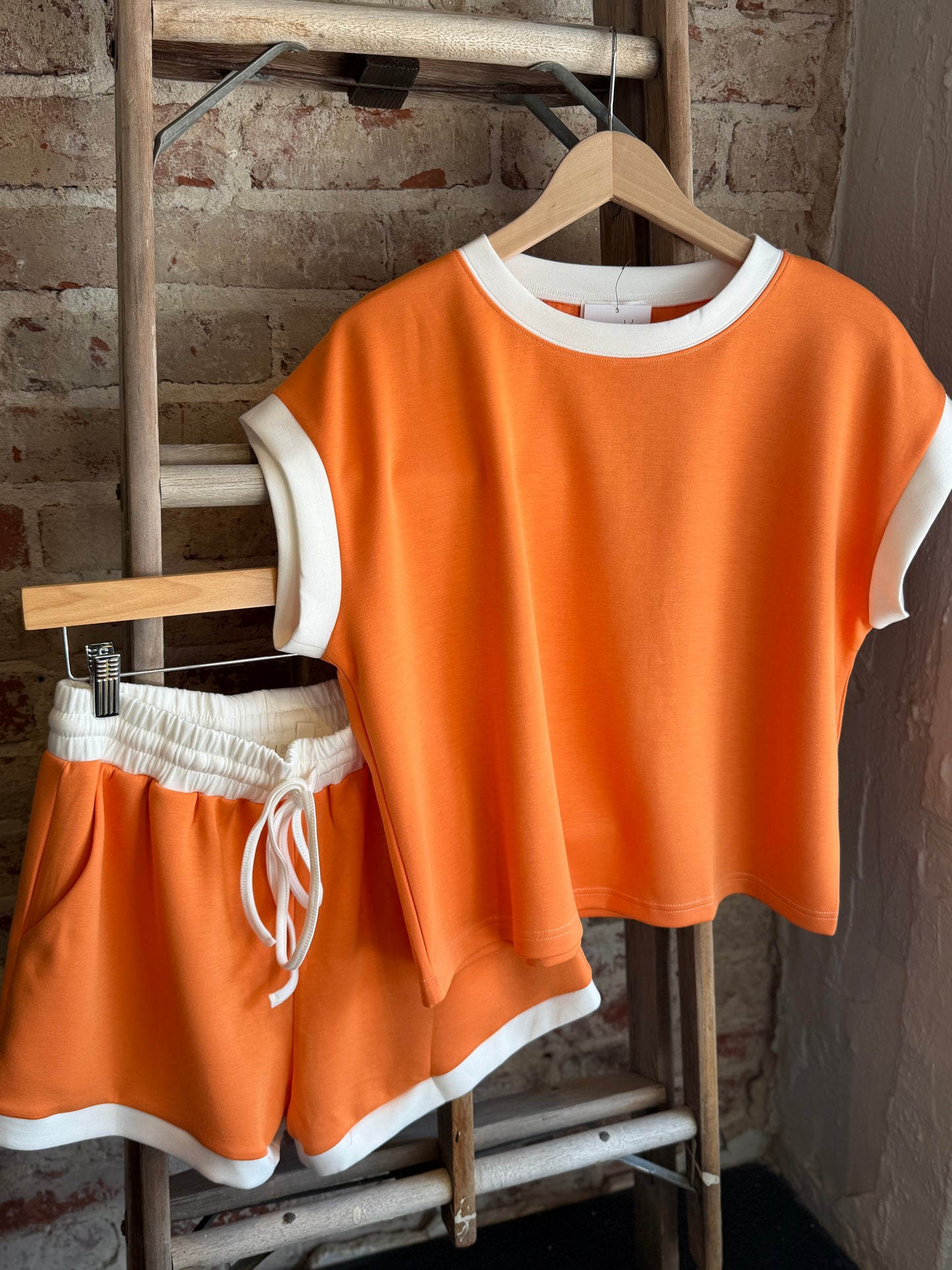 Scuba Orange+White SET