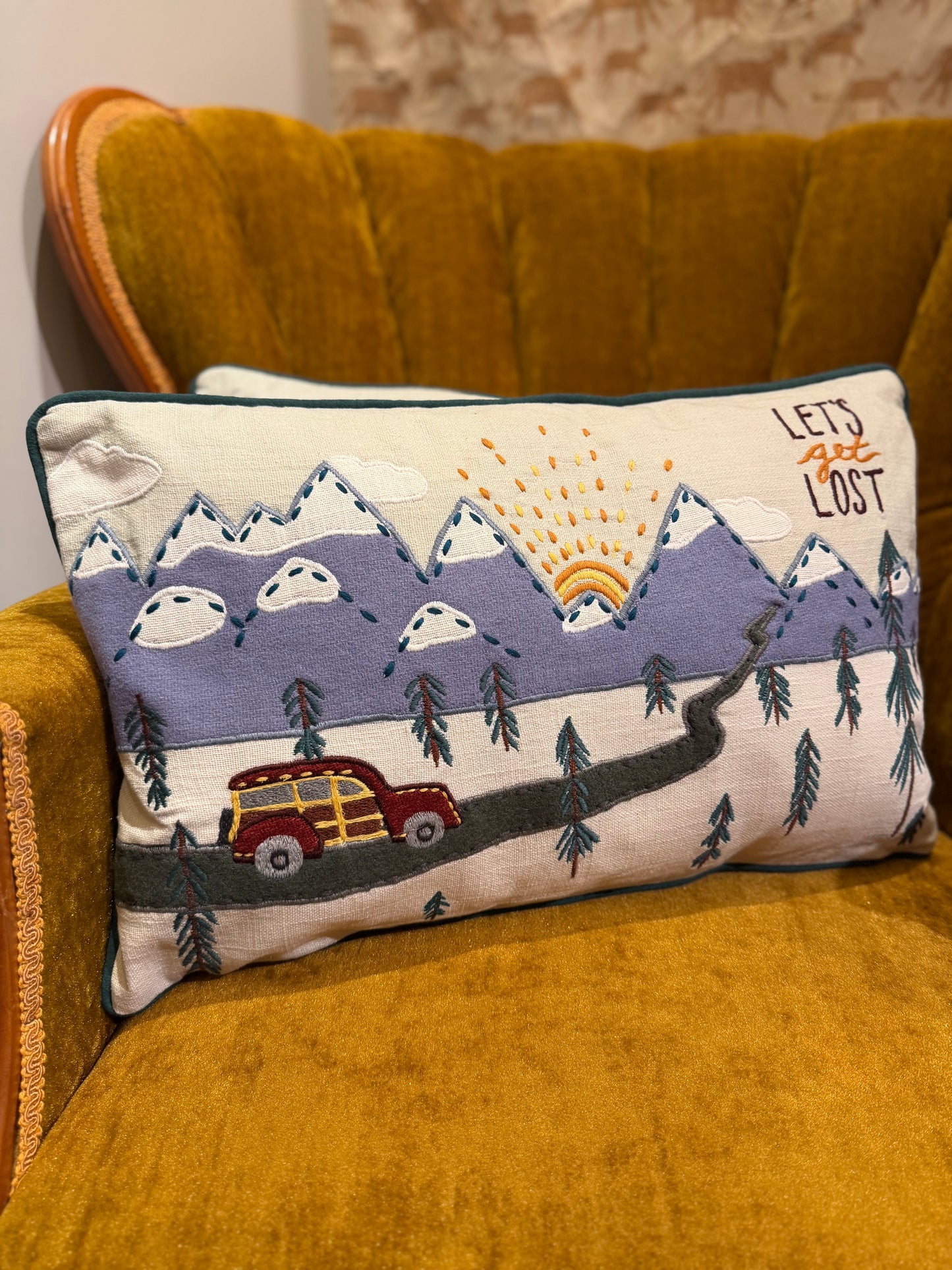 Let's Get Lost Pillow