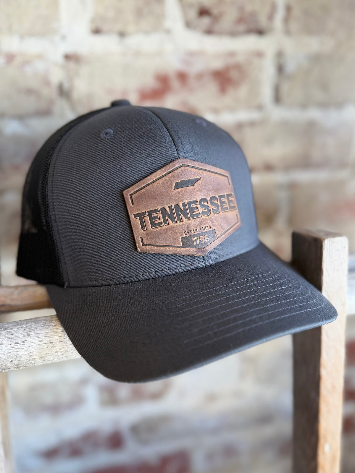 Tennessee Established Hat- Charcoal