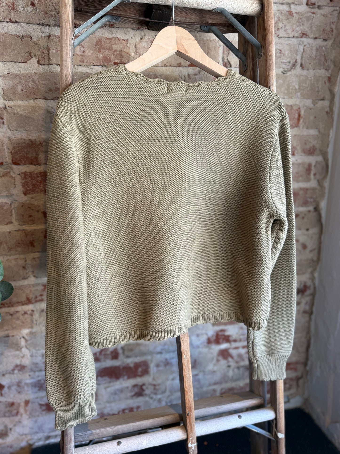 Sophia Sweater Cardigan - Olive
