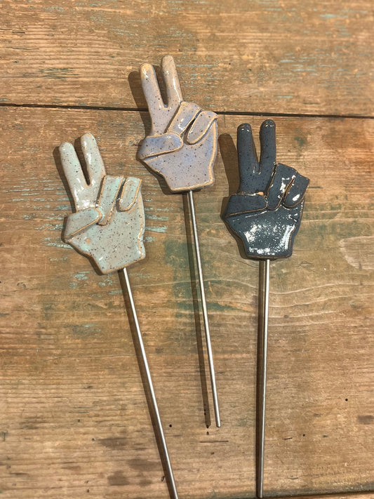 Peace Hand Plant Buddy